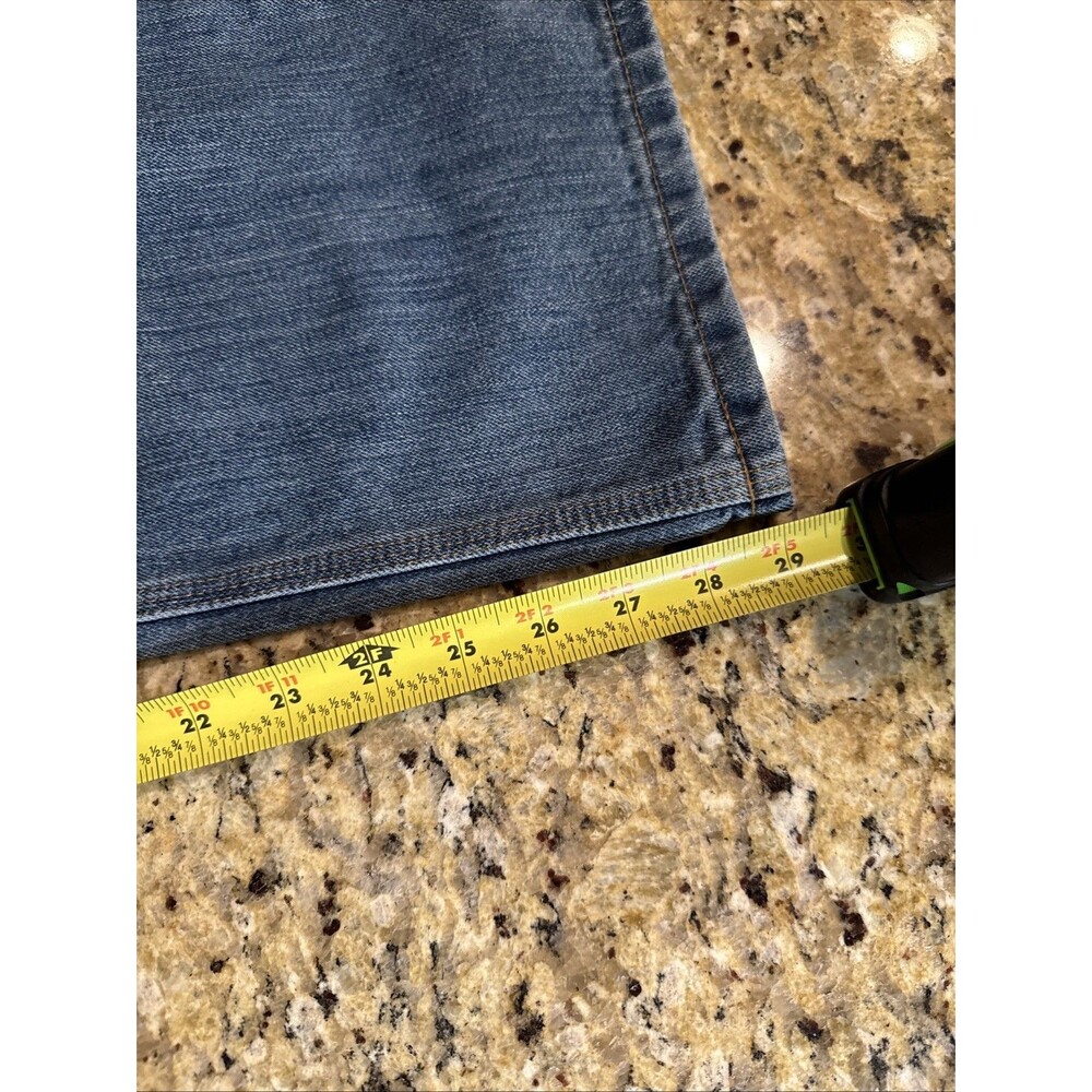 Carhartt 101483 968 Relaxed Fit Denim Blue Work Jeans Work Pants Men's 36x30 - Picture 5 of 7